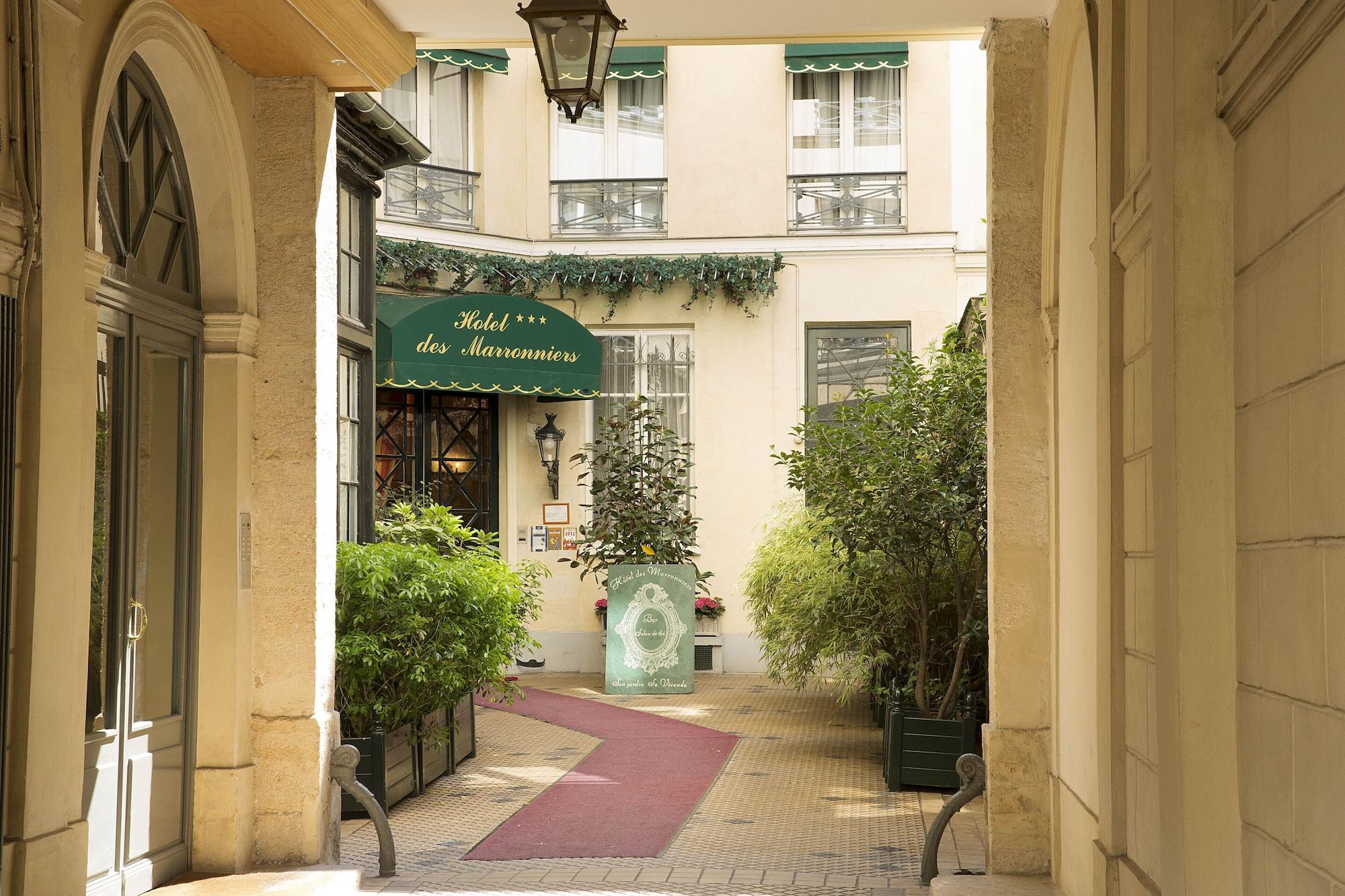 Hotel Des Marronniers Paris Ngoại thất bức ảnh
